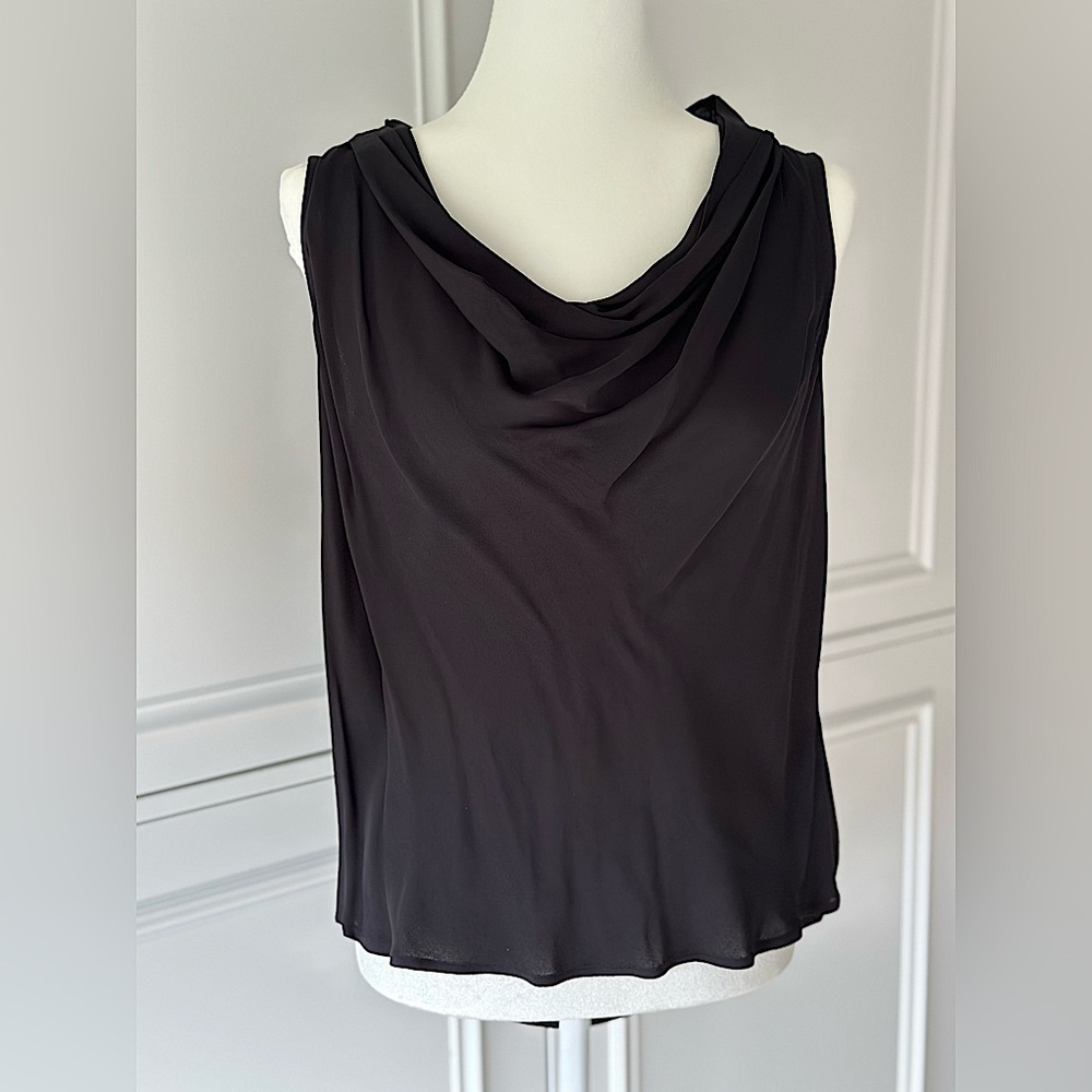 Reiss cowl neck blouse